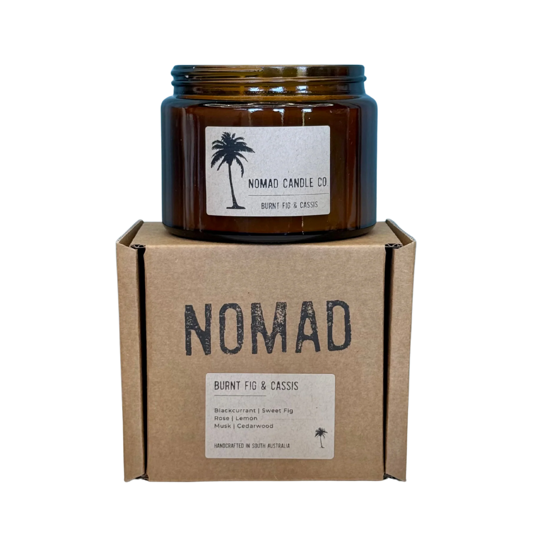 BURNT FIG & CASSIS | SOY WAX CANDLE