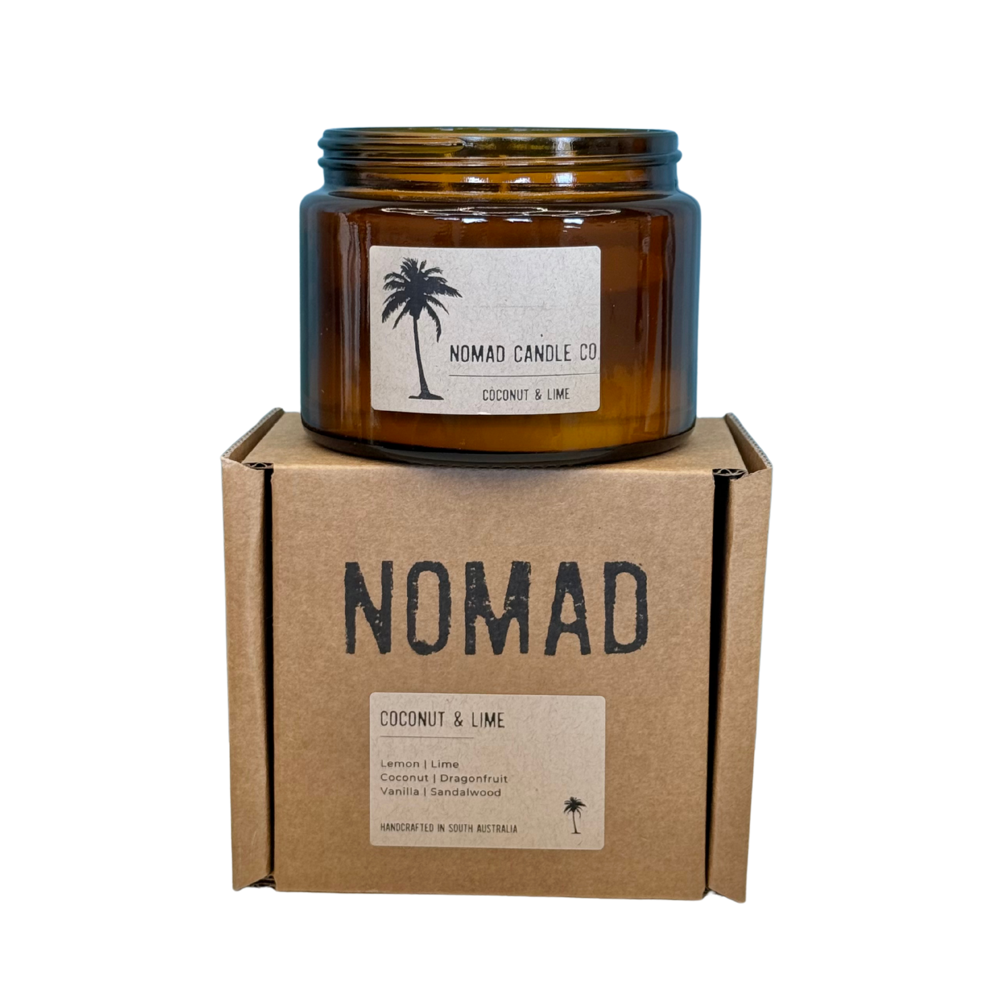 COCONUT & LIME | SOY WAX CANDLE 500g