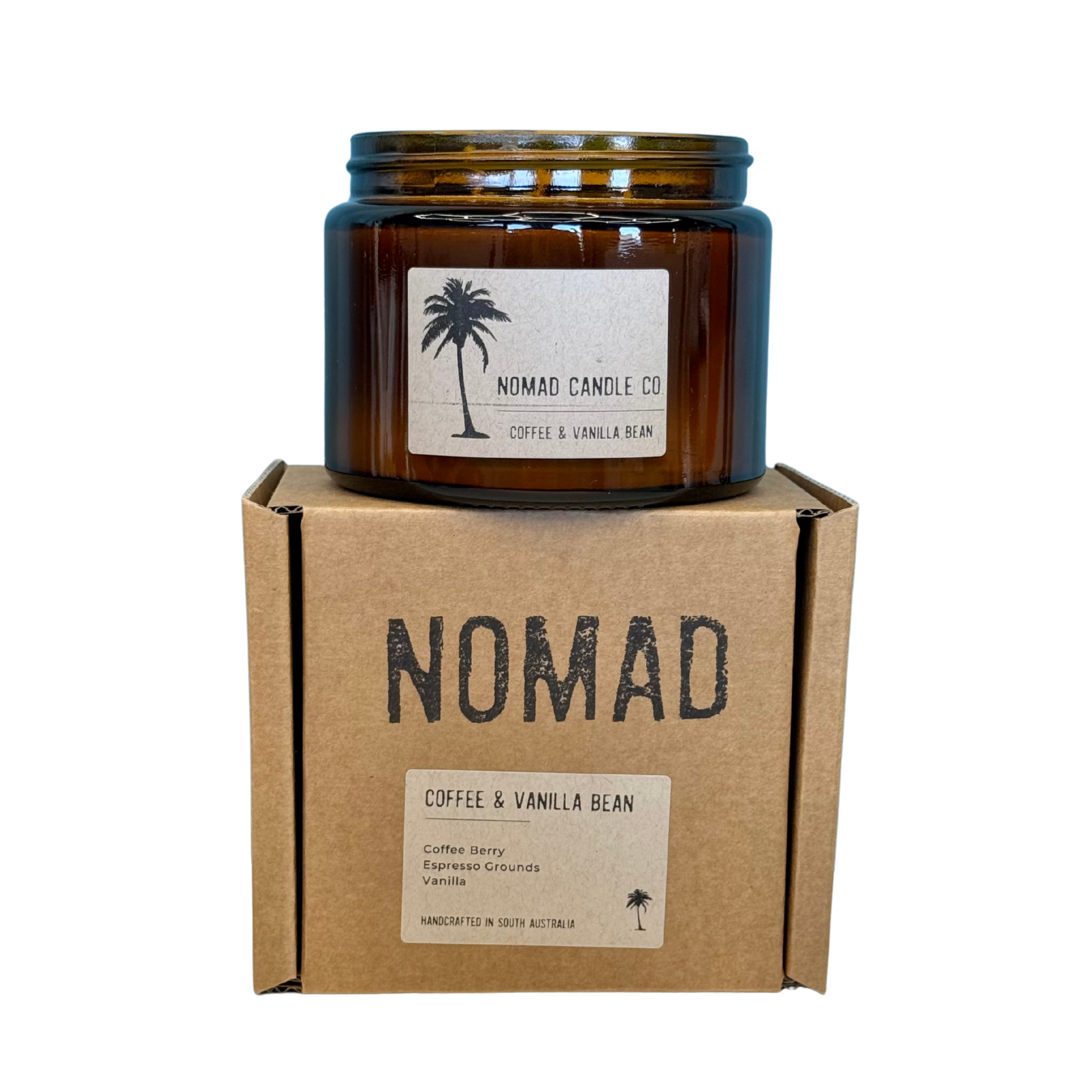 COFFEE & VANILLA BEAN | SOY WAX CANDLE 500g