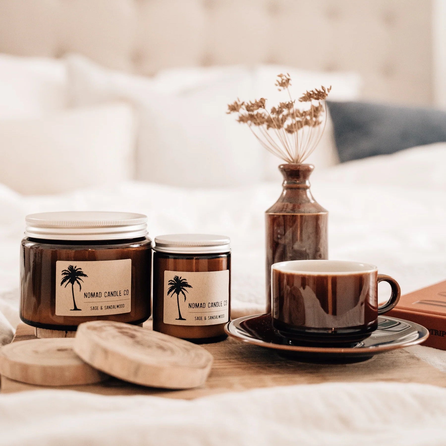COFFEE & VANILLA BEAN | SOY WAX CANDLE 250g