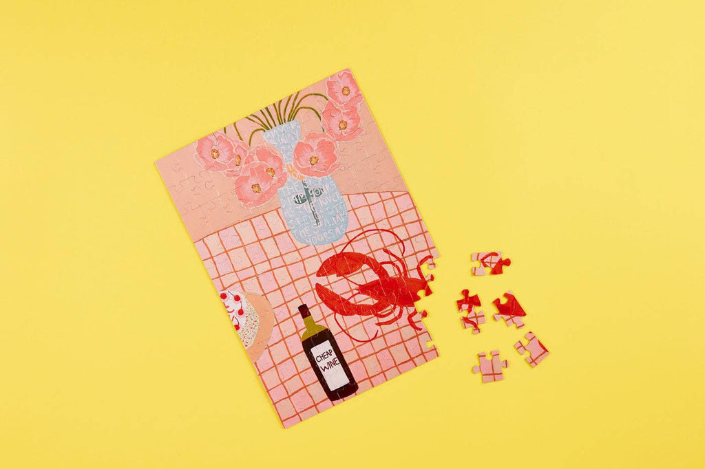100 Piece Magnet Puzzle Lobster