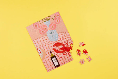 100 Piece Magnet Puzzle Lobster