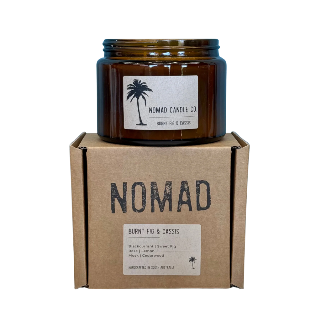 BURNT FIG & CASSIS | SOY WAX CANDLE