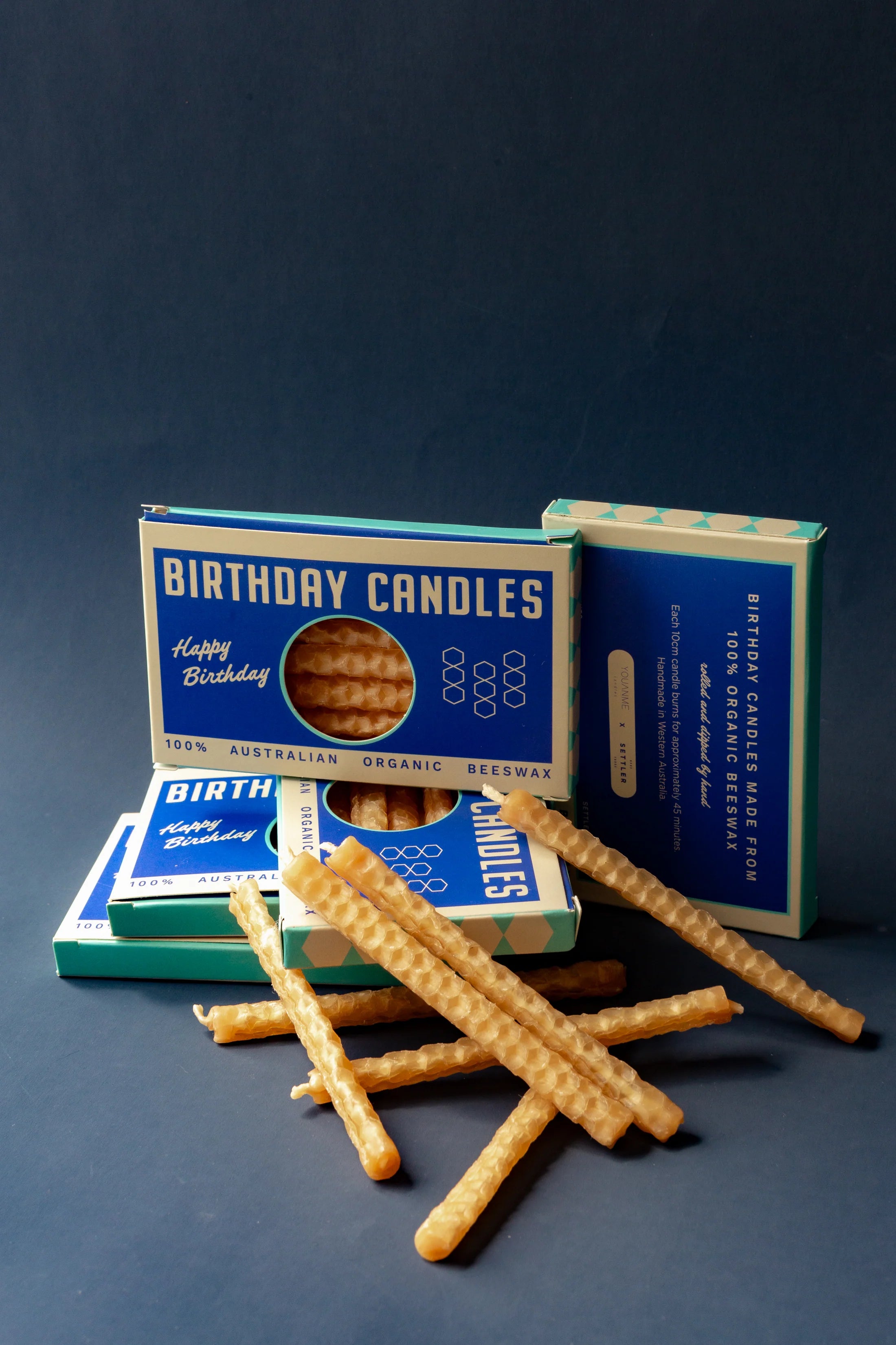Bees Wax Birthday Candles