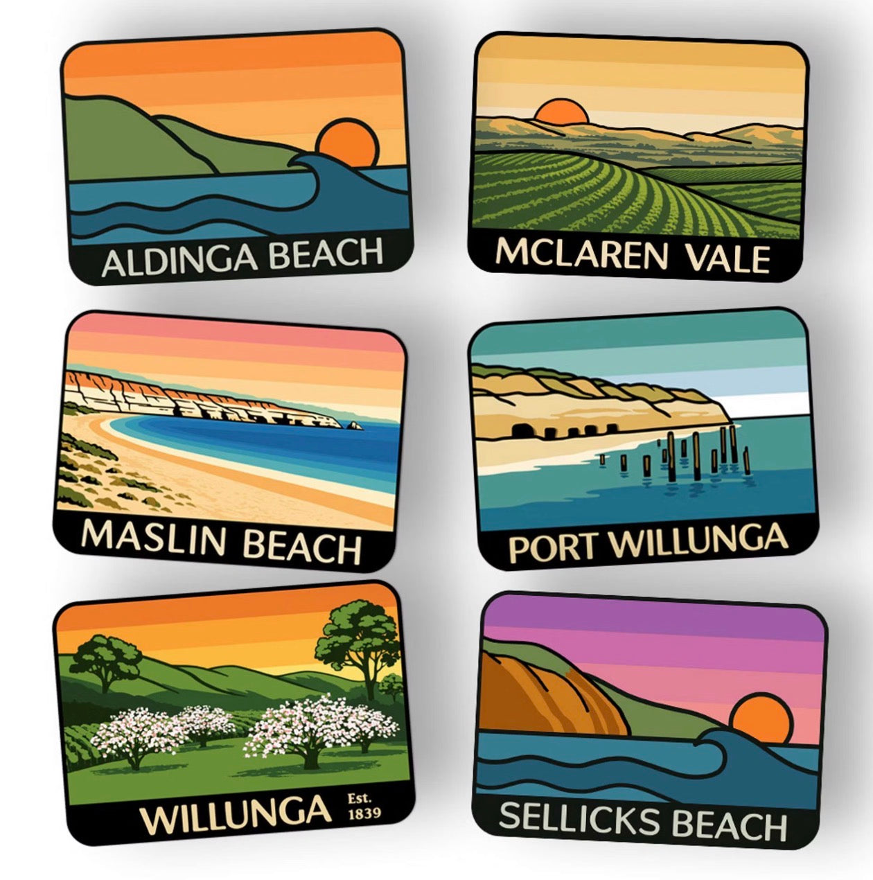 Fleurieu Peninsula Bumper Stickers