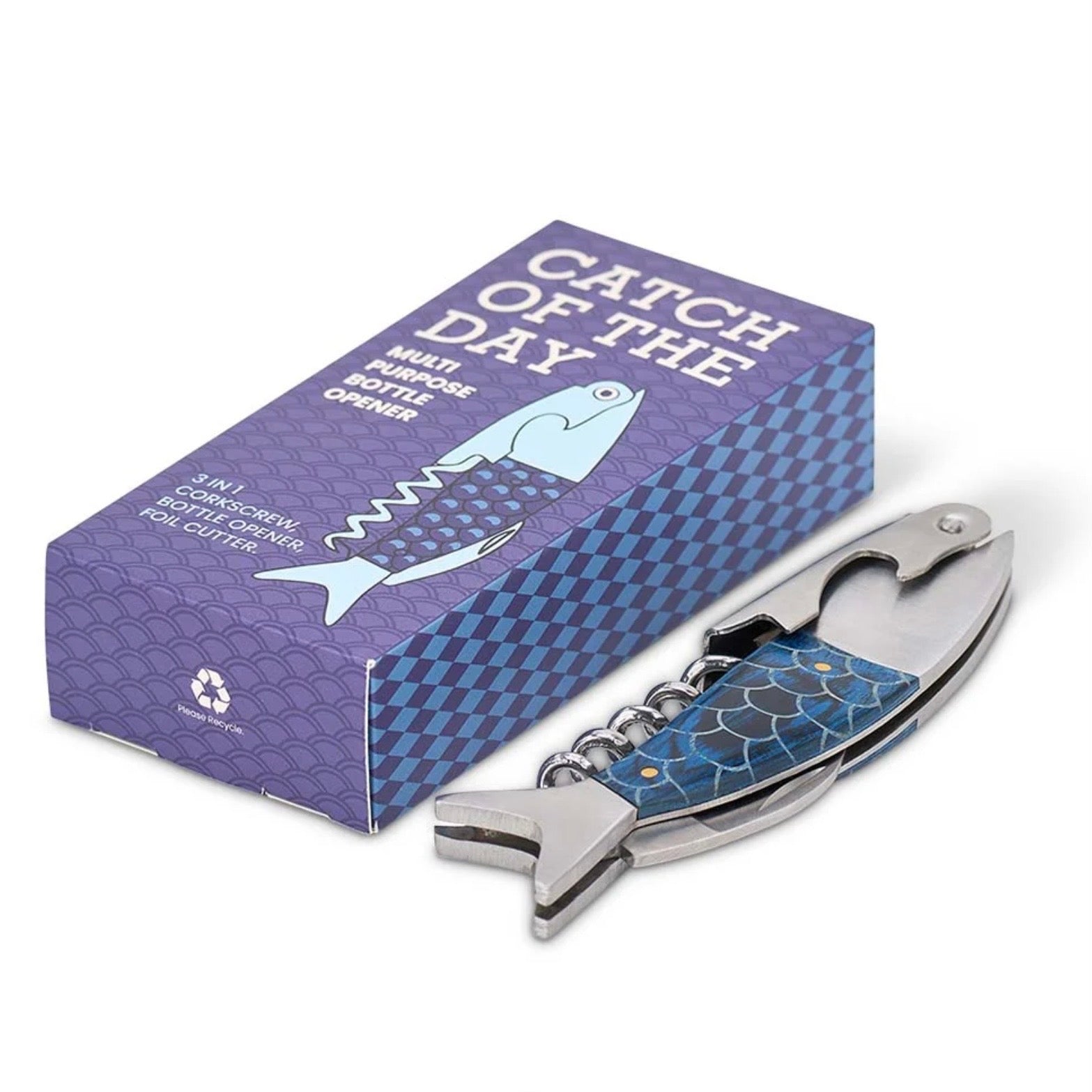 Fish Multi Purpose Bottle Opener
