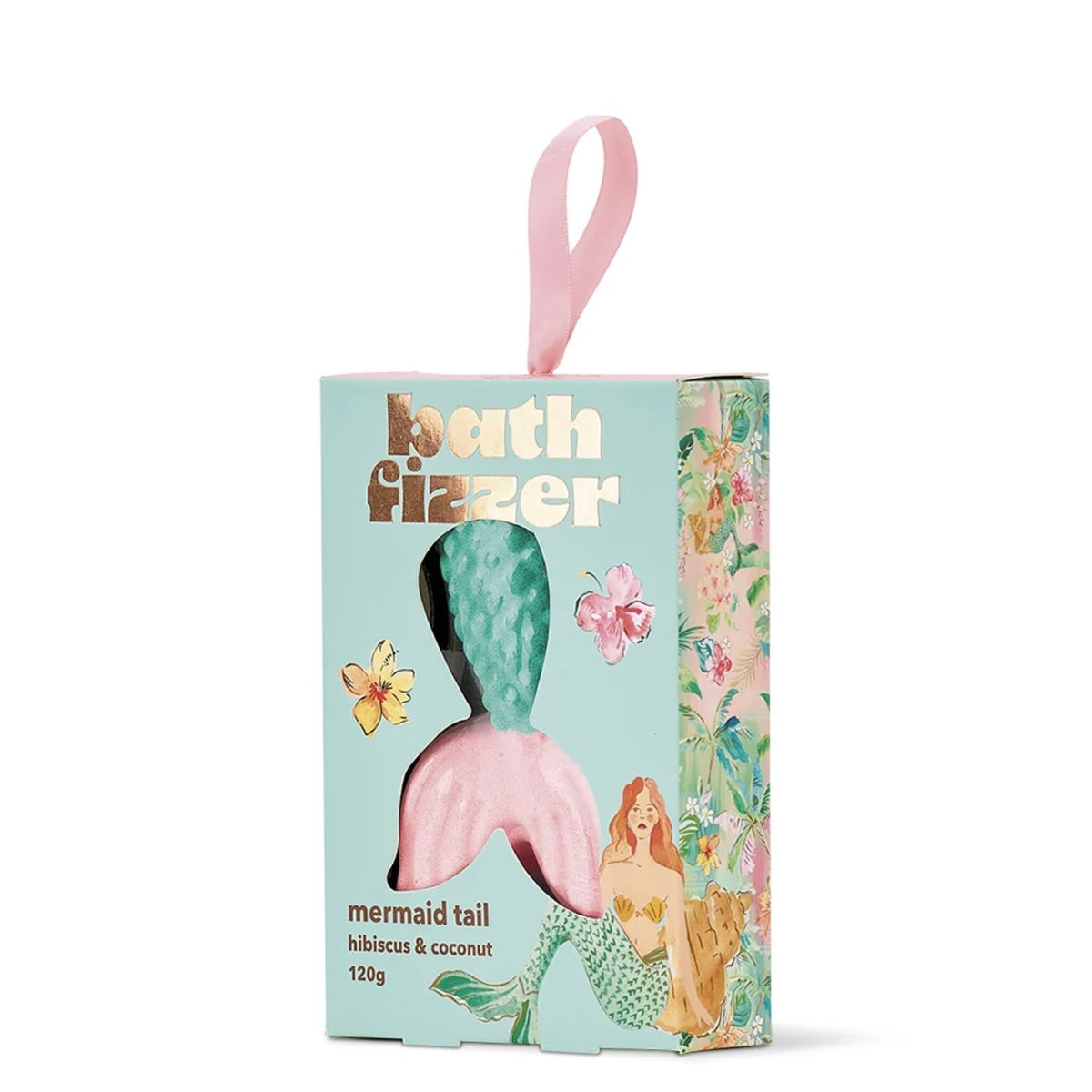 Tiki Island Mermaid Tail Bath Fizzer