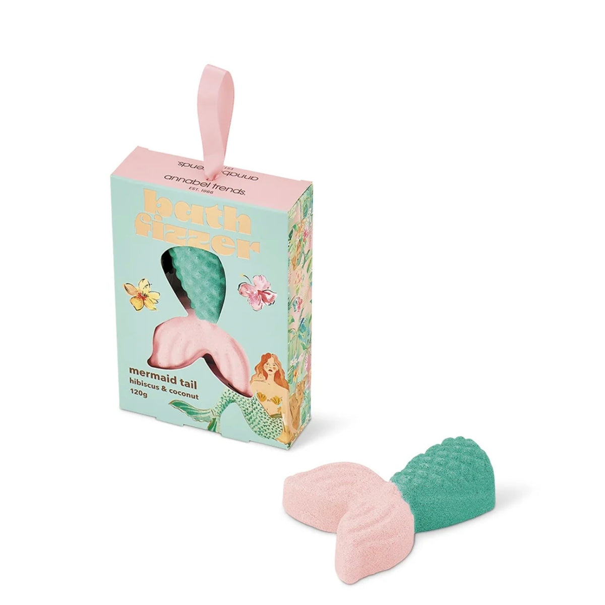 Tiki Island Mermaid Tail Bath Fizzer