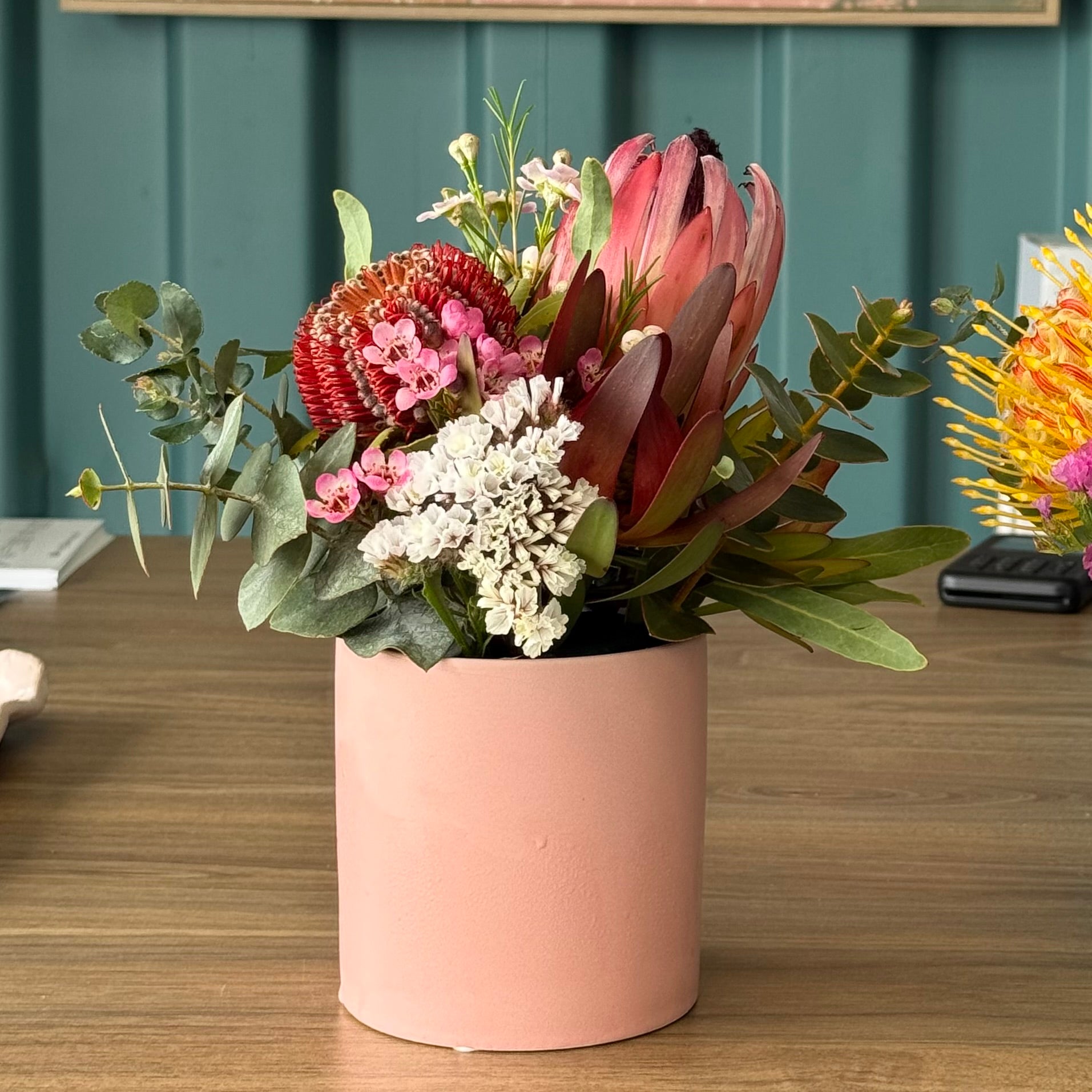 Flower Cart Pot Vase