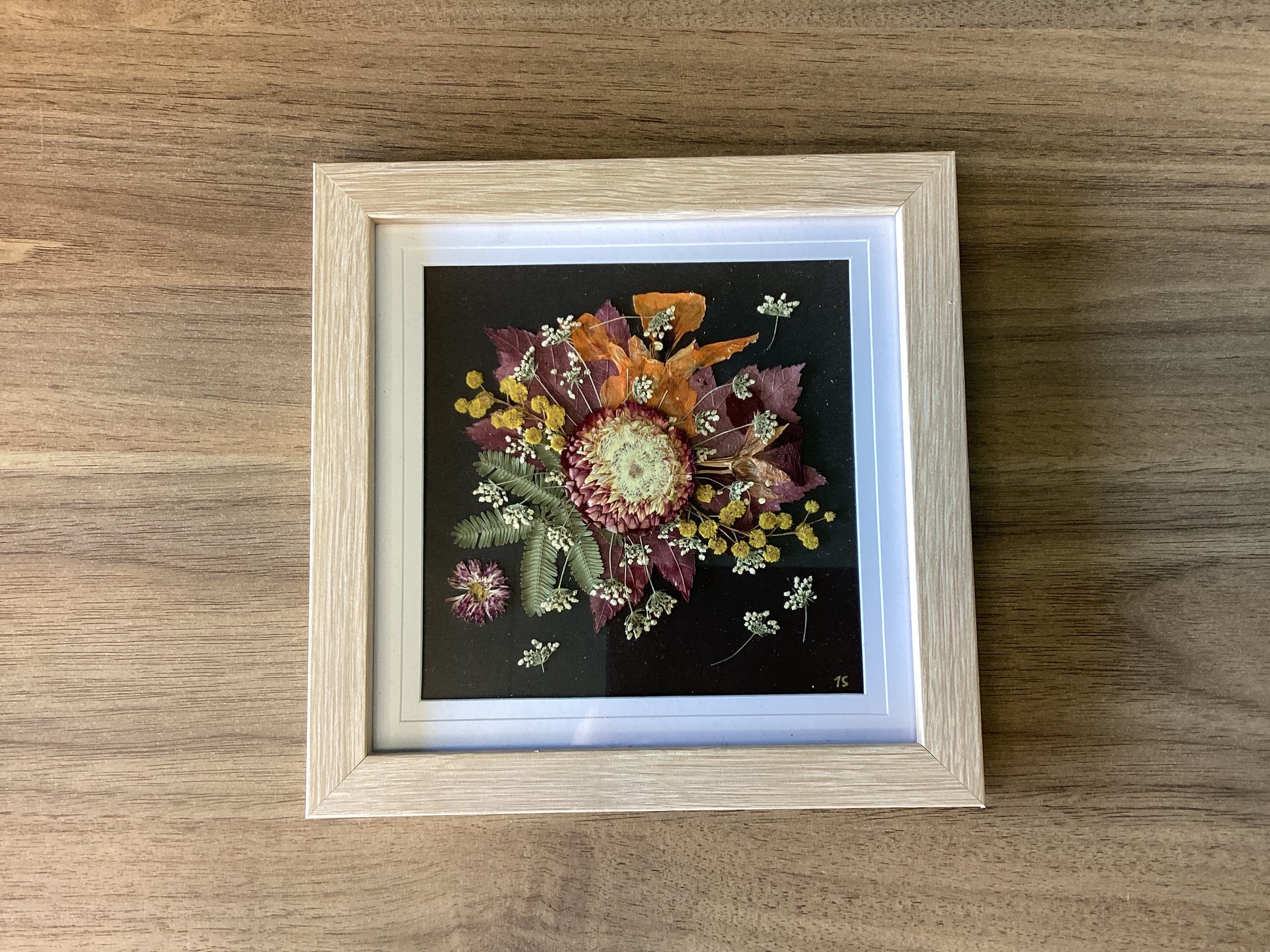 Pressed flower frames
