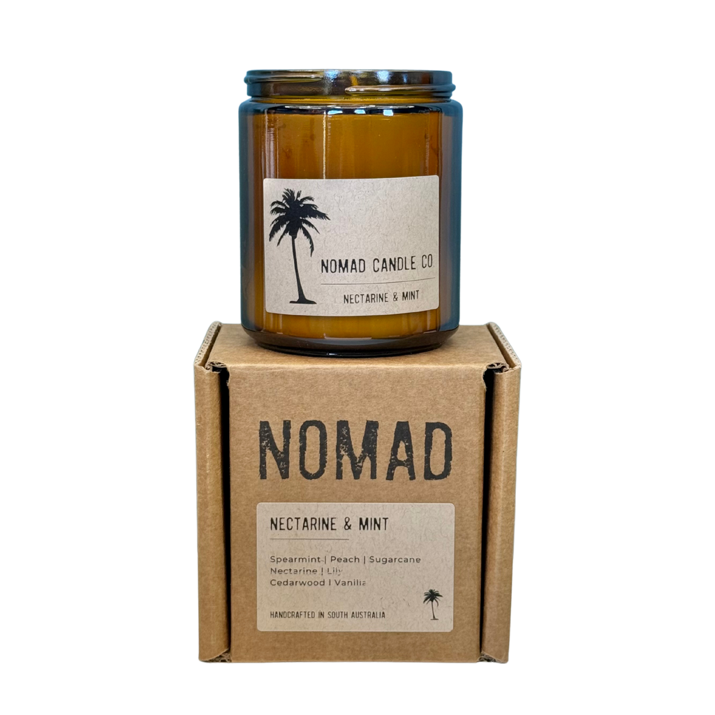 NECTARINE & MINT | SOY WAX CANDLE 250g