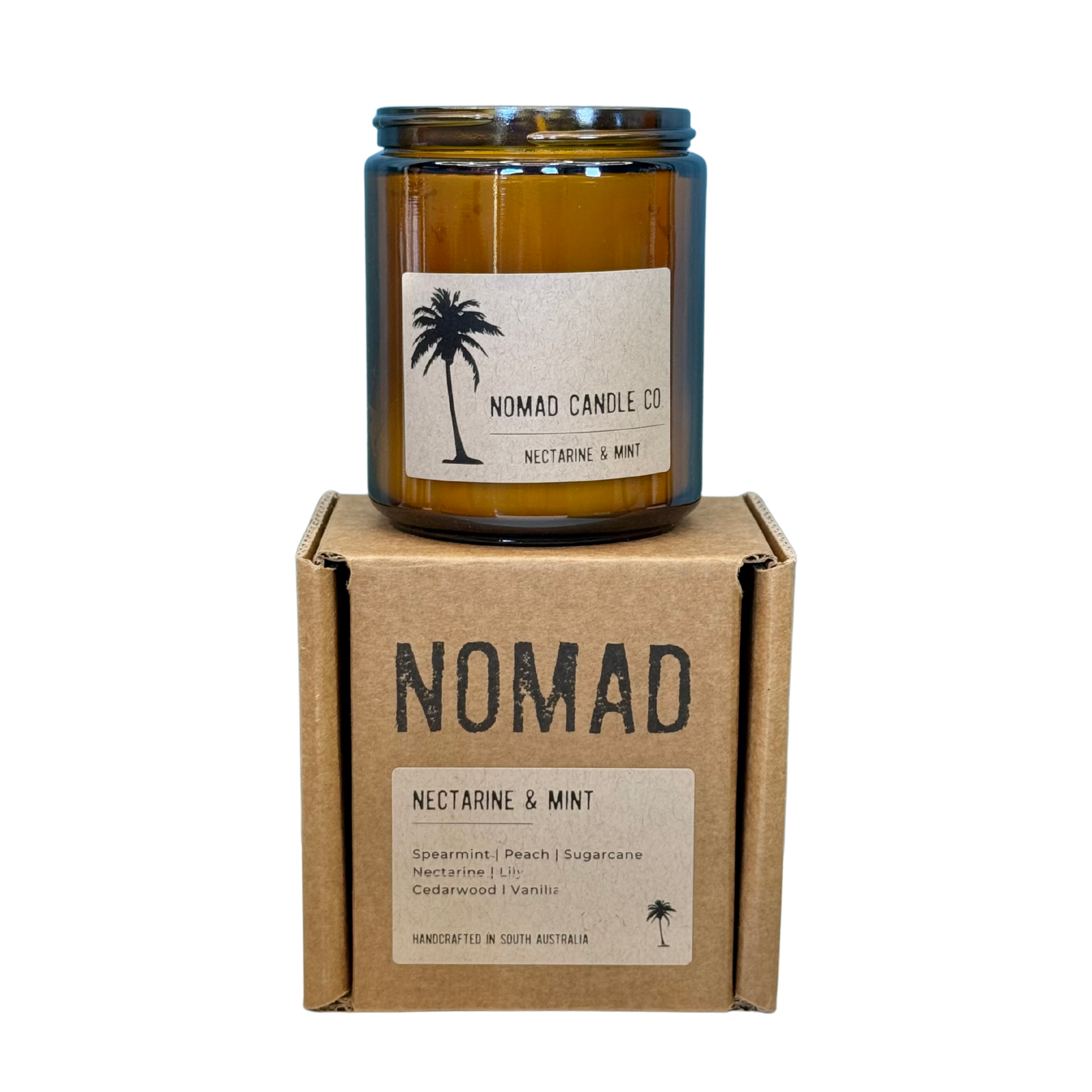 NECTARINE & MINT | SOY WAX CANDLE 250g